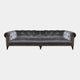 Shallow 4 Seat Sofa Split In Fabric Grade A
