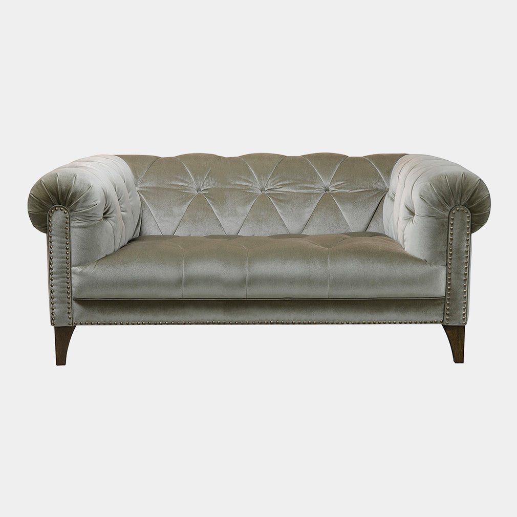 Shallow 2 Seat Sofa In Fabric Grade A