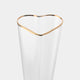 Amore - Heart Shaped Flute Glasses, Set of 2