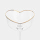 Amore - Heart Shaped Martini Glasses, Set of 2