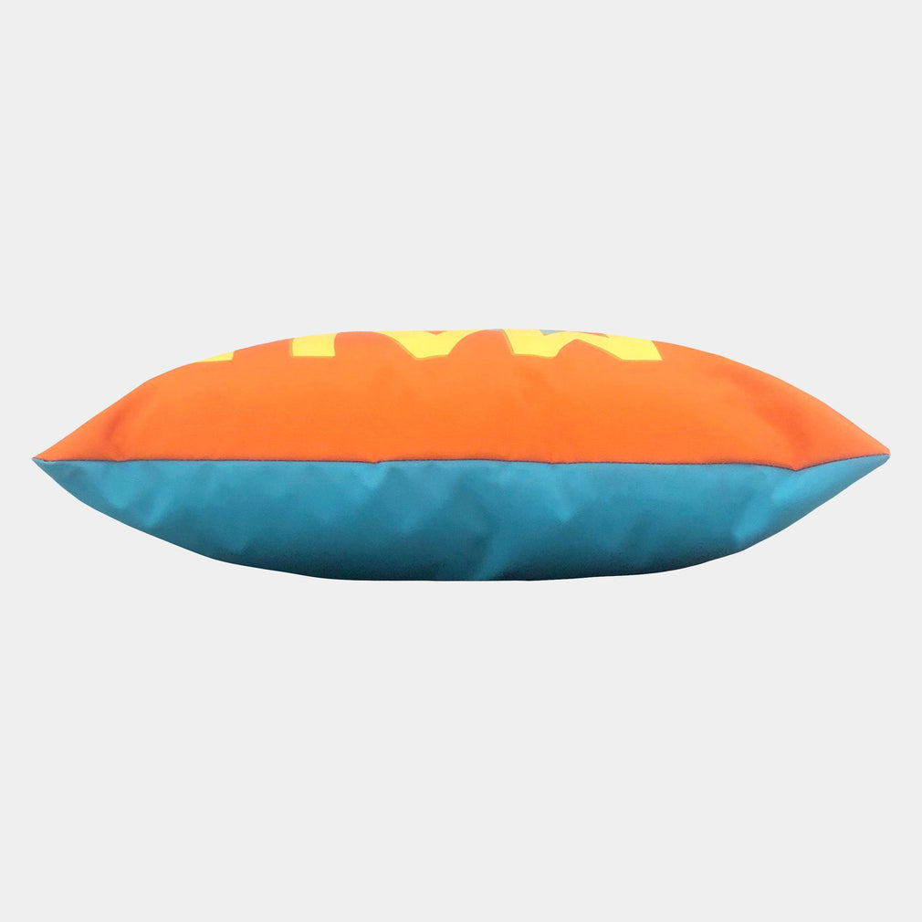 Amalfi - Orange Outdoor Cushion 43x43cm