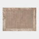 Ascot - Border Rug Sand & Oak Base