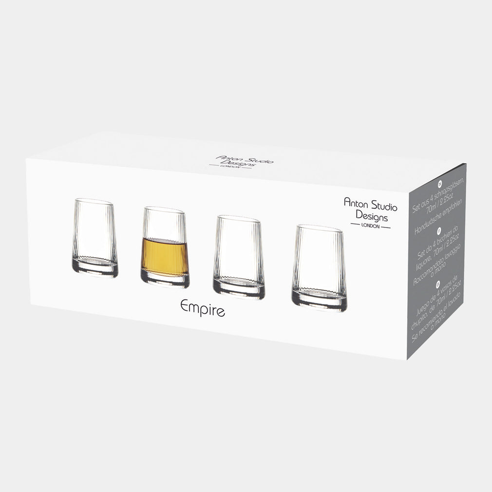 Empire - Shot Glasses, Set of 4