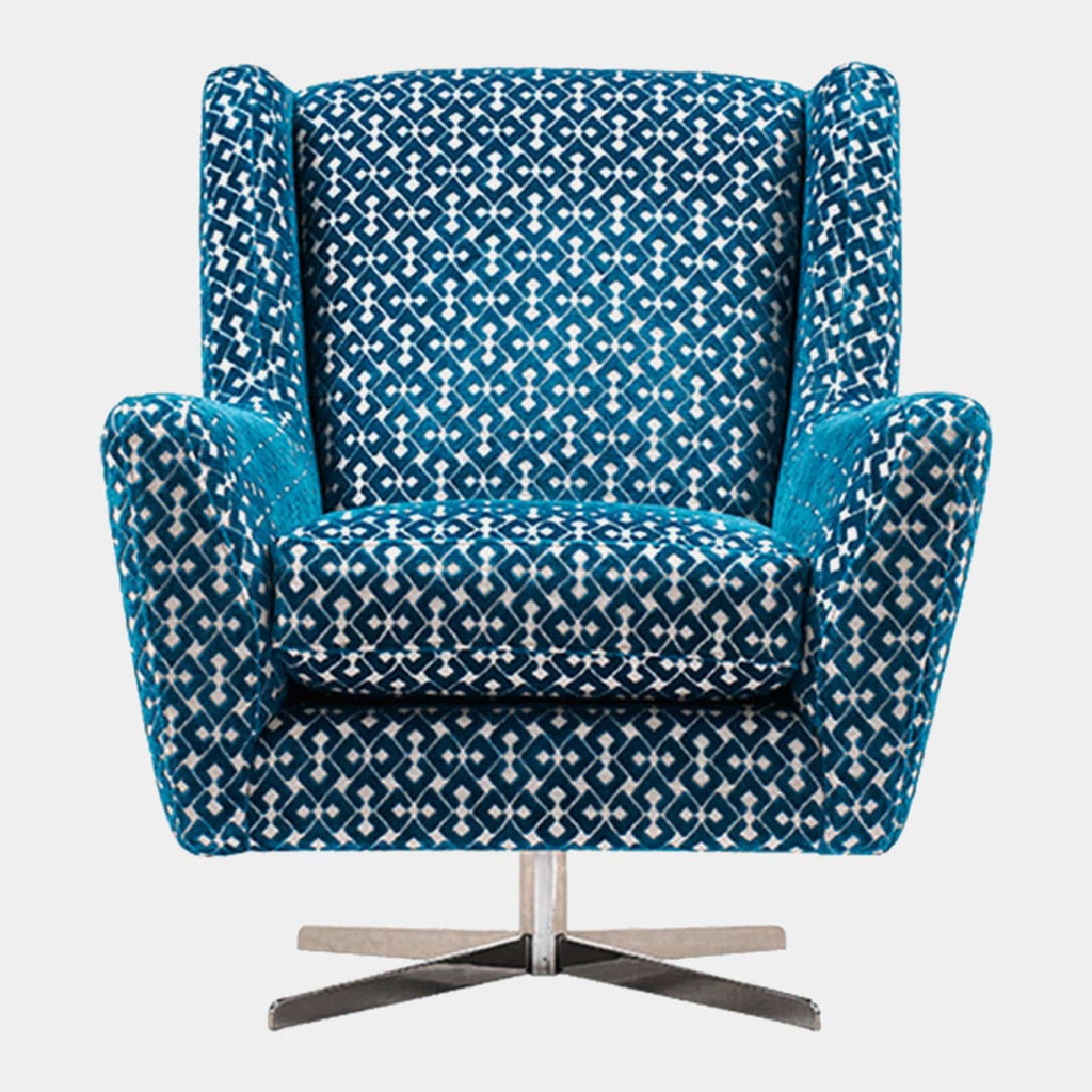 Scala Swivel Accent Chair Fabric