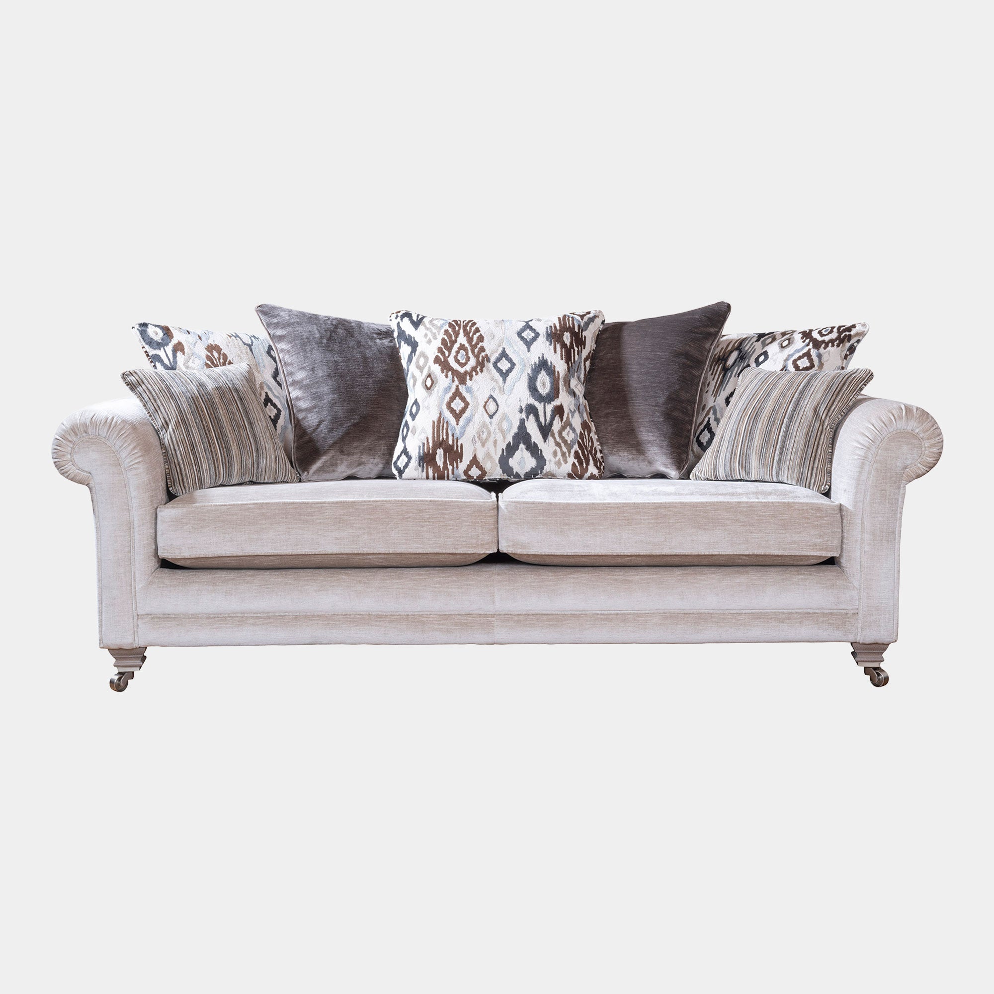 Stoneleigh - Grand Pillow Back Sofa, Fabric