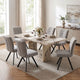 Arctic - 160cm Dining Table & 4 Dayton Chairs