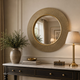 Radiance Gold - Wall Mirror, Round