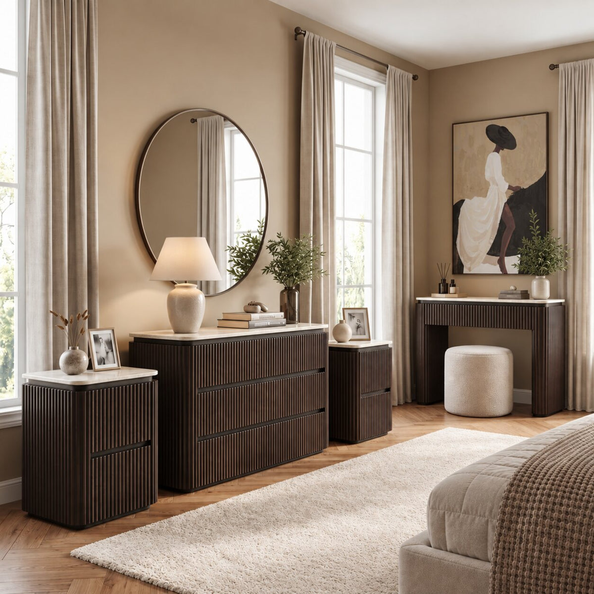 Aurelia - 6 Drawer Wide Chest of Drawers