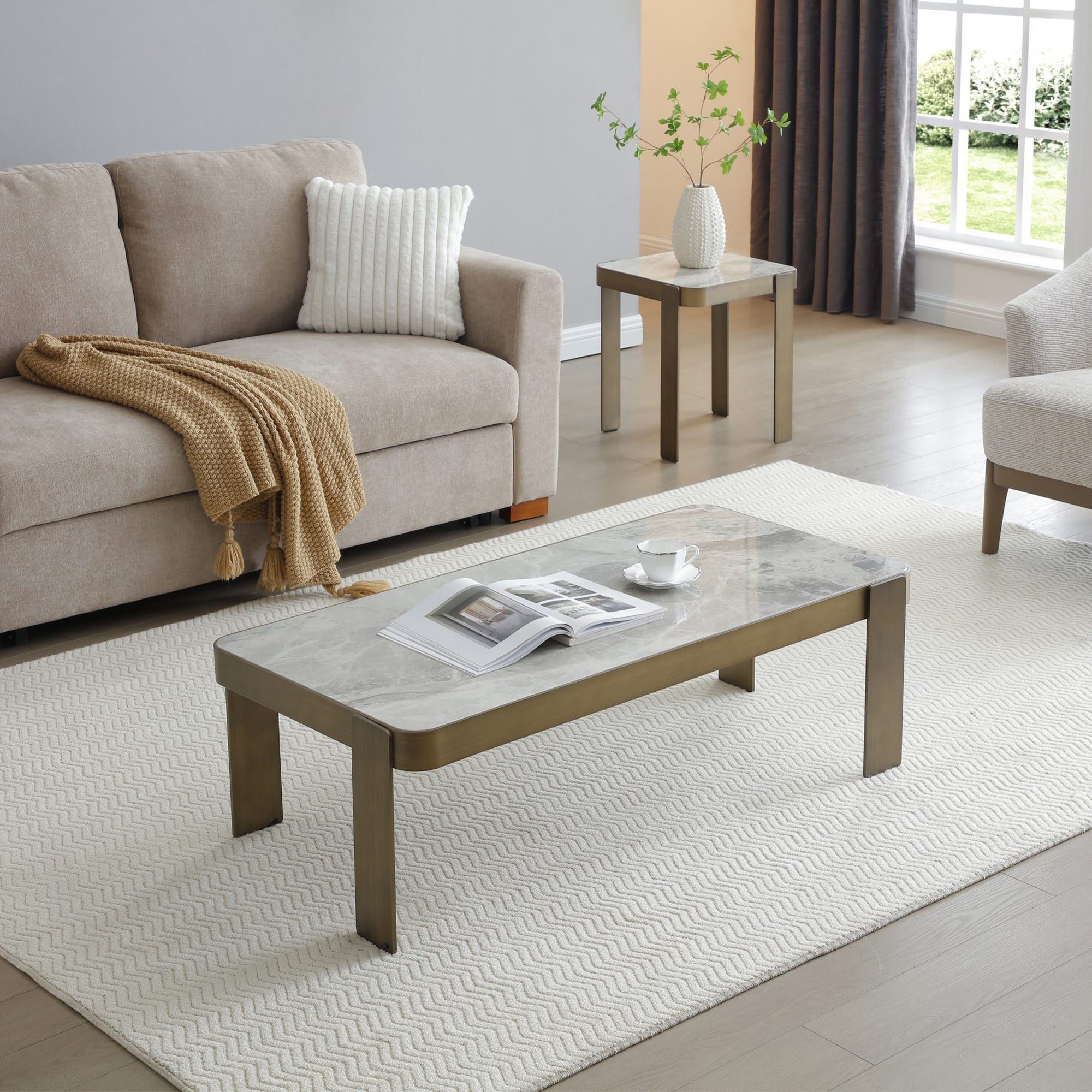 Avaris - Ceramic End Table