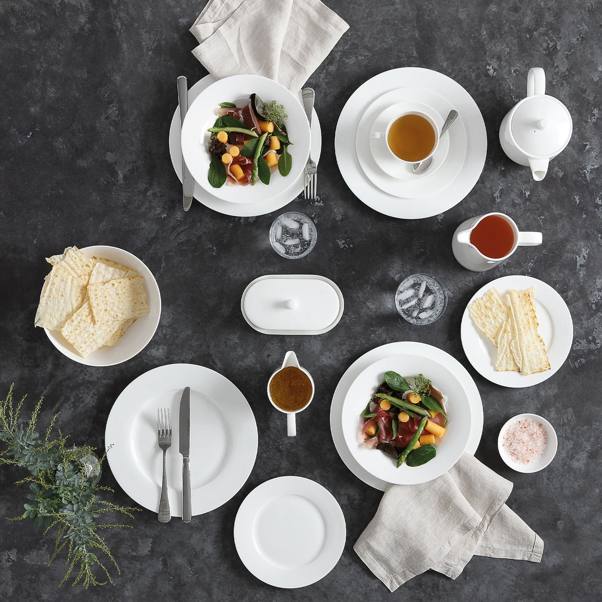 Maxwell & Williams Cashmere - Soup/Pasta Bowls, Set of 4