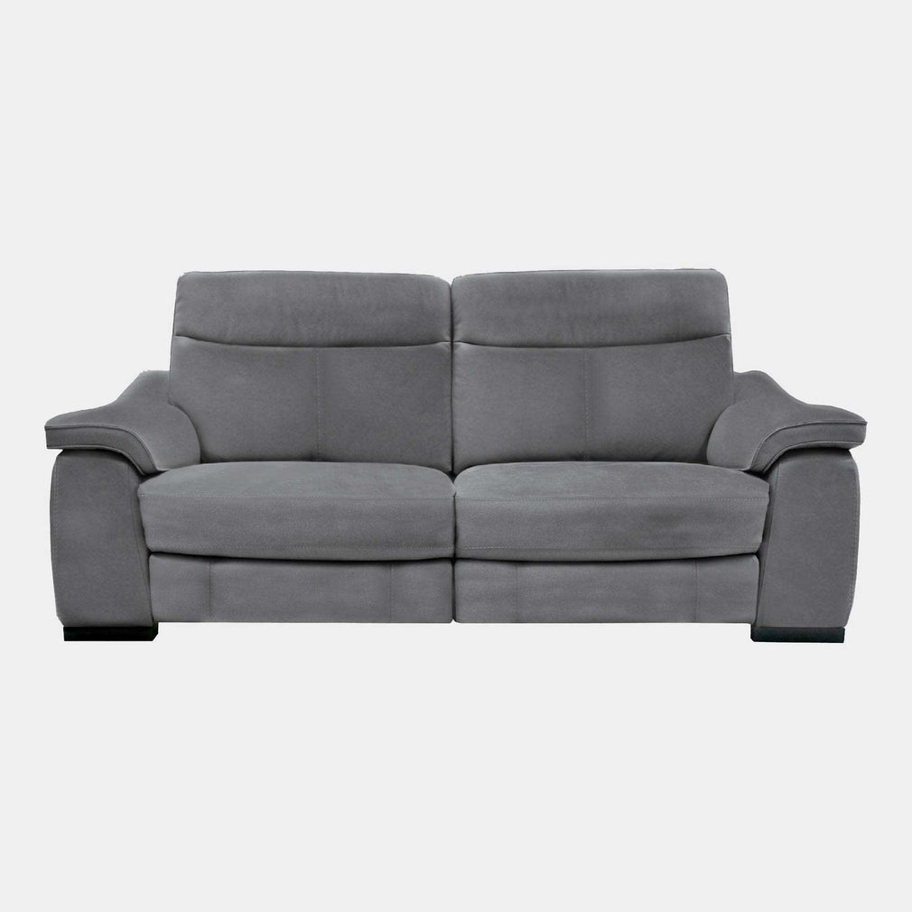 Caruso - 2.5 Seat Compact Power Recliner Sofa, Fabric BLJ-042 Elephant