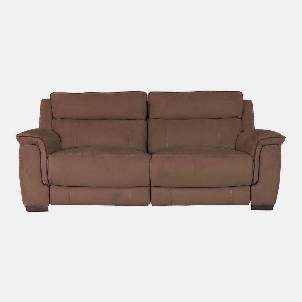 Monza - 2 Seat Power Recliner Sofa, Fabric BLJ-06 Hazelnut