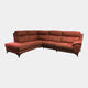 Miura - LHF Power Recliner Corner Sofa, Fabric BLJ-122 Burnt Orange