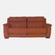 Monza - 2 Seat Power Recliner Sofa, Fabric BLJ-122 Burnt Orange