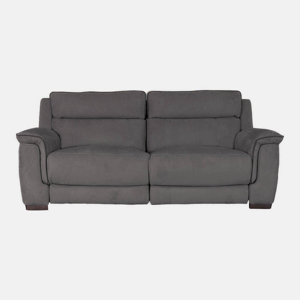 Monza - 2 Seat Power Recliner Sofa, Fabric BLJ-16 Grey