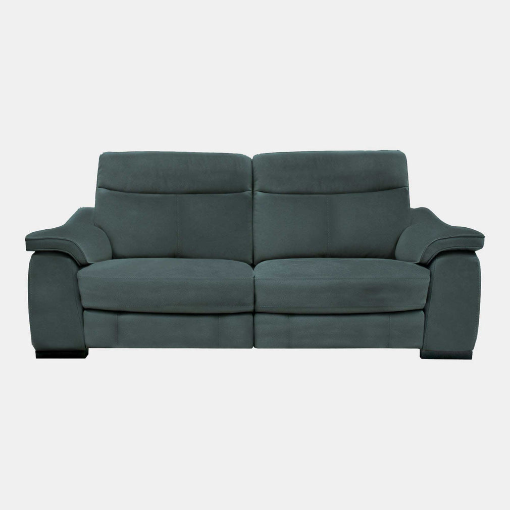 Caruso - 2.5 Seat Compact Power Recliner Sofa, Fabric BLJ-2047 Lake Green