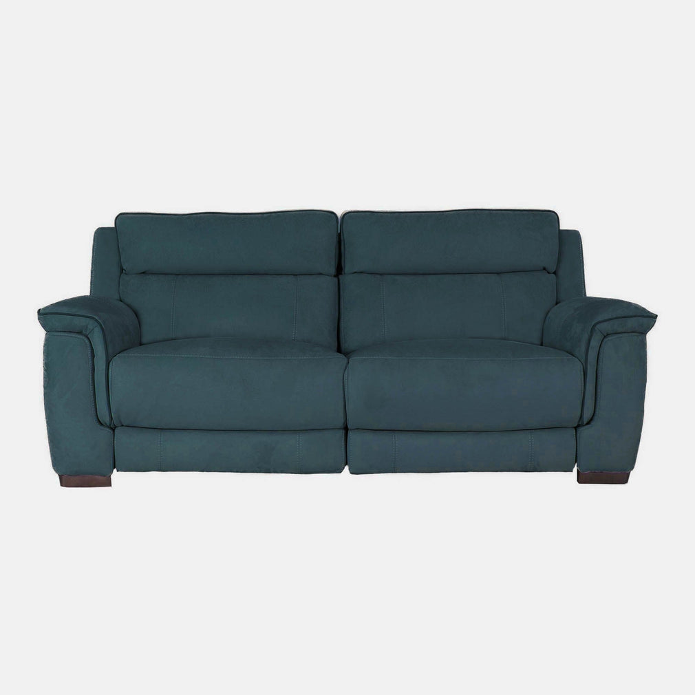 Monza - 2 Seat Power Recliner Sofa, Fabric BLJ-2047 Lake Green