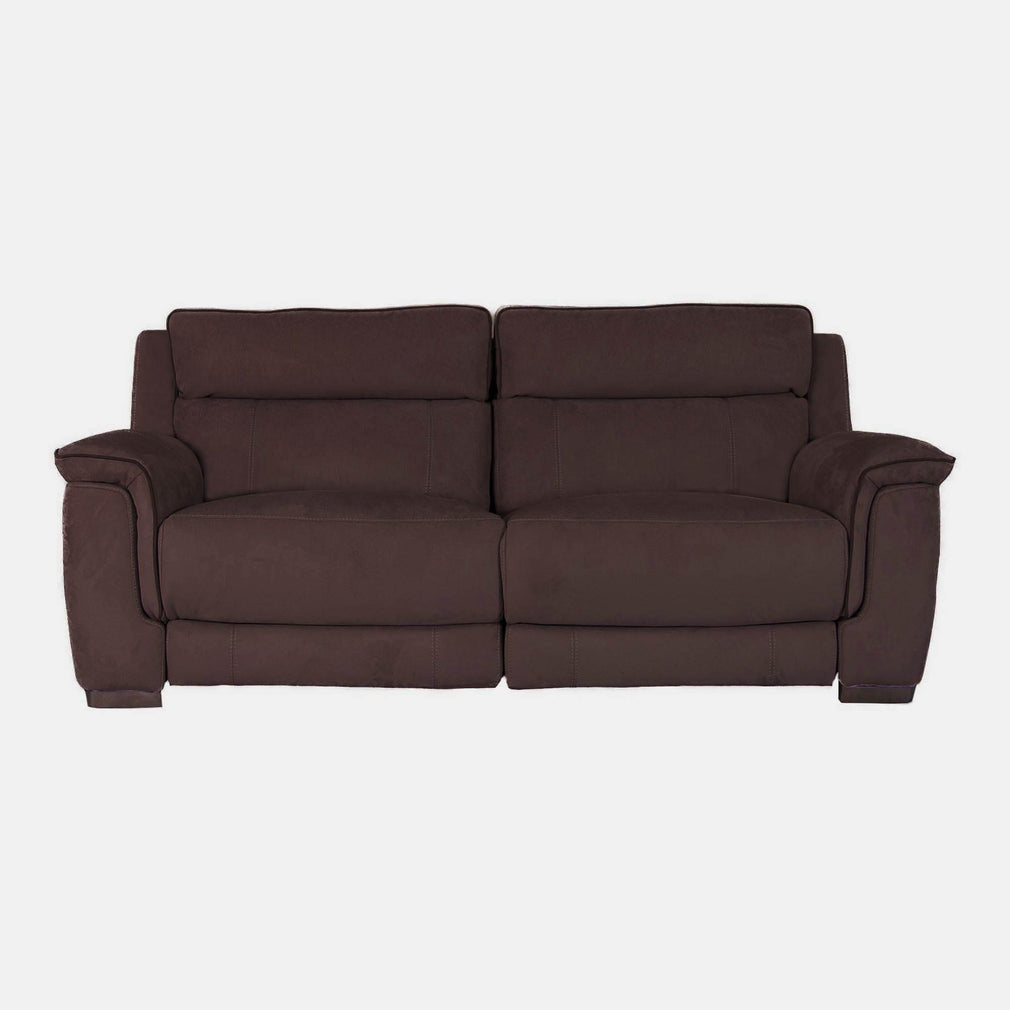 Monza - 2 Seat Power Recliner Sofa, Fabric BLJ-21 Walnut