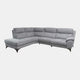 Miura - LHF Power Recliner Corner Sofa, Fabric BLJ-22 Dove Grey