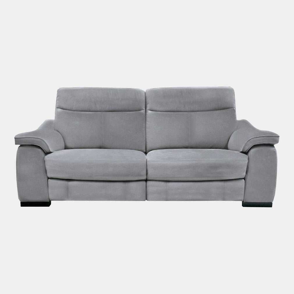 Caruso - 2.5 Seat Compact Power Recliner Sofa, Fabric BLJ-22 Dove Grey