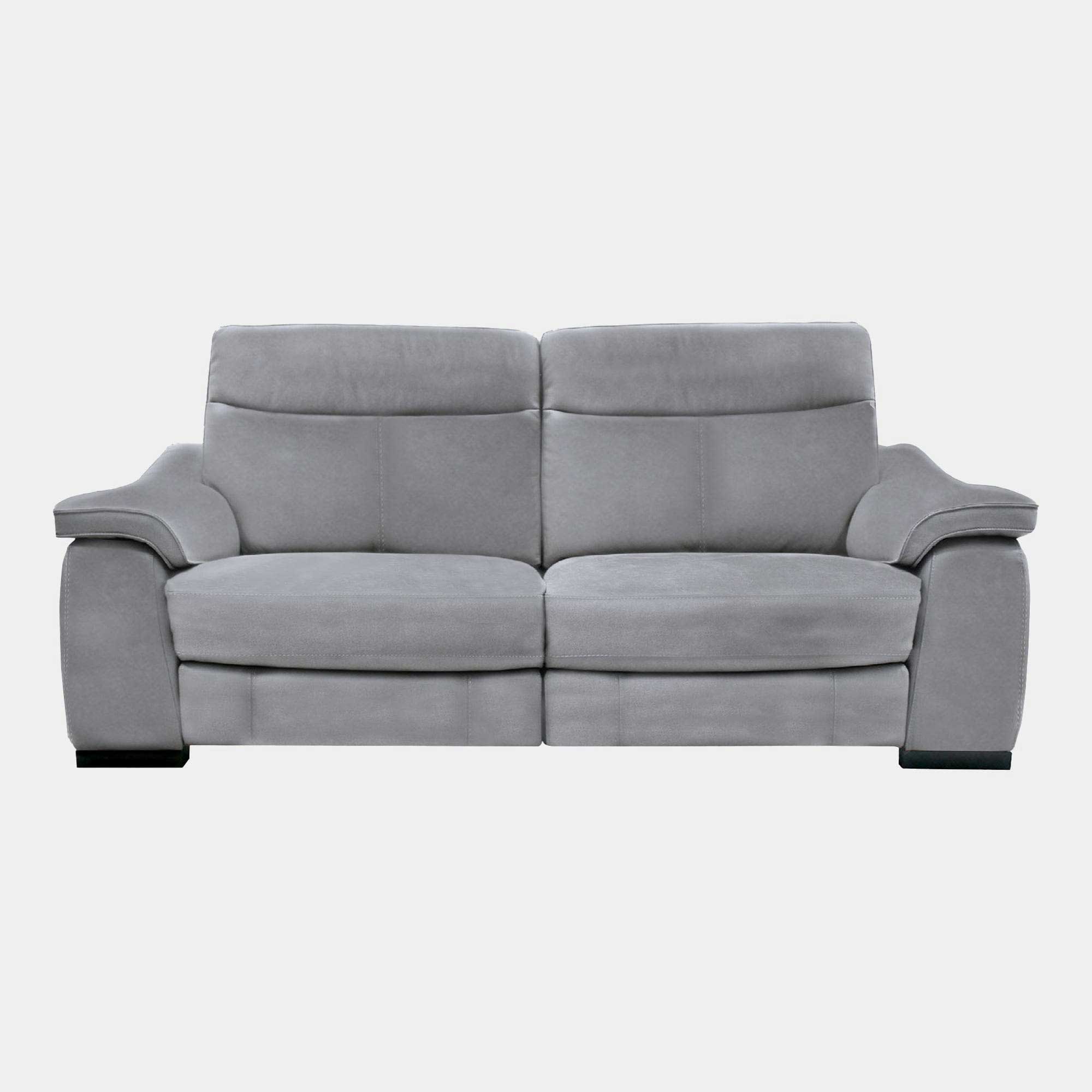 Caruso - 2.5 Seat Compact Power Recliner Sofa, Fabric BLJ-22 Dove Grey