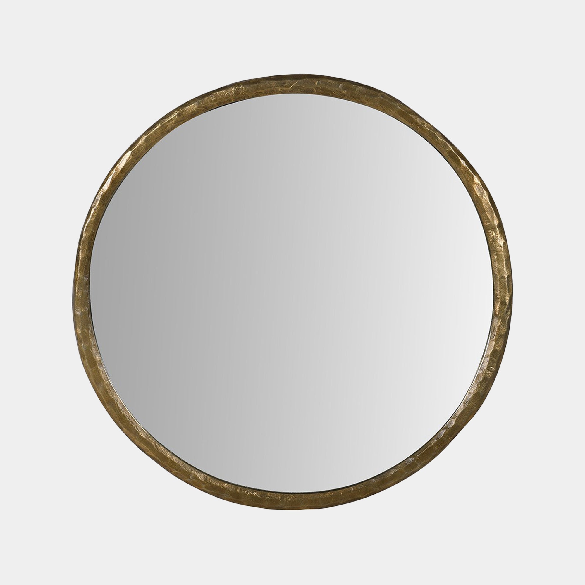Solstice - Brass Wall Mirror
