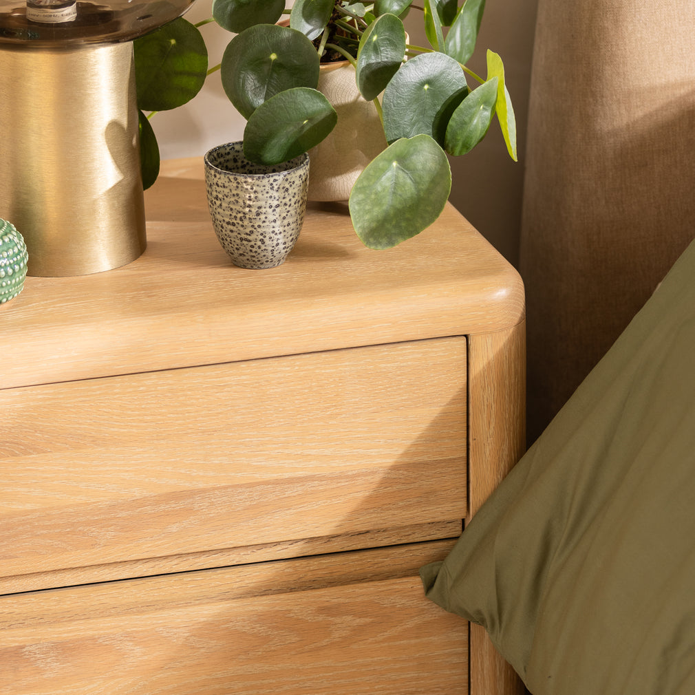 Robyn - 2 Drawer Bedside Table