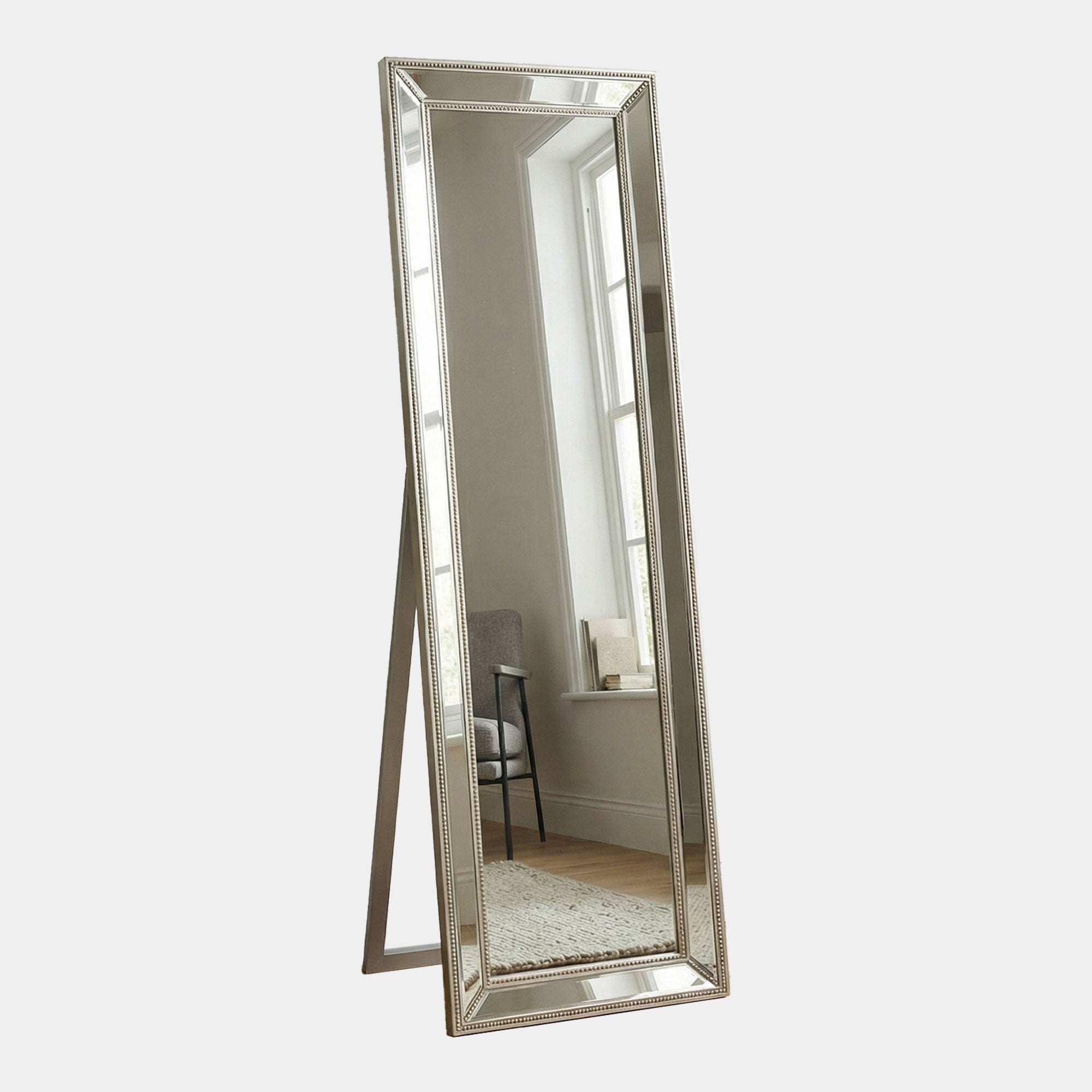 Belgravia Silver - Cheval Mirror