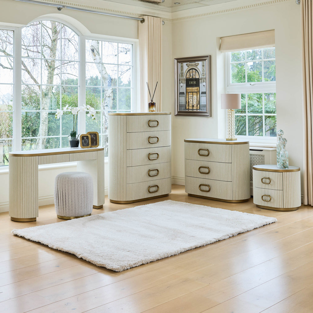 Biarritz - 2 Drawer Bedside Table