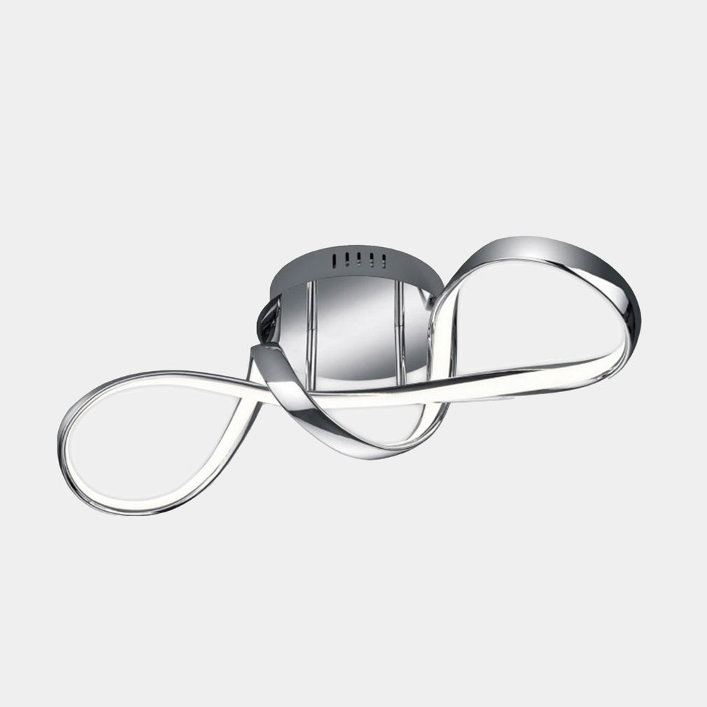 Bimini - Chrome LED Semi Flush Ceiling Light