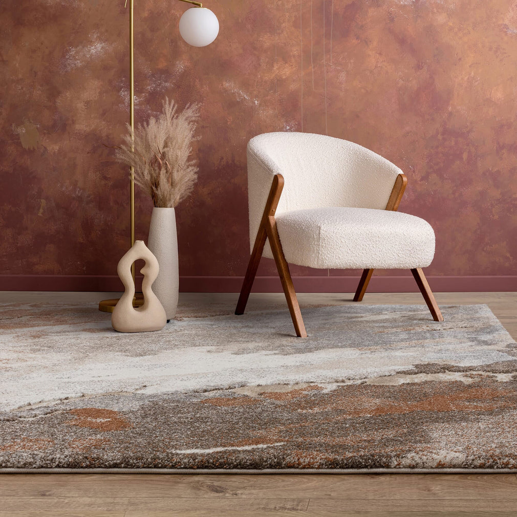 Mirage Terracotta - Patterned Rug