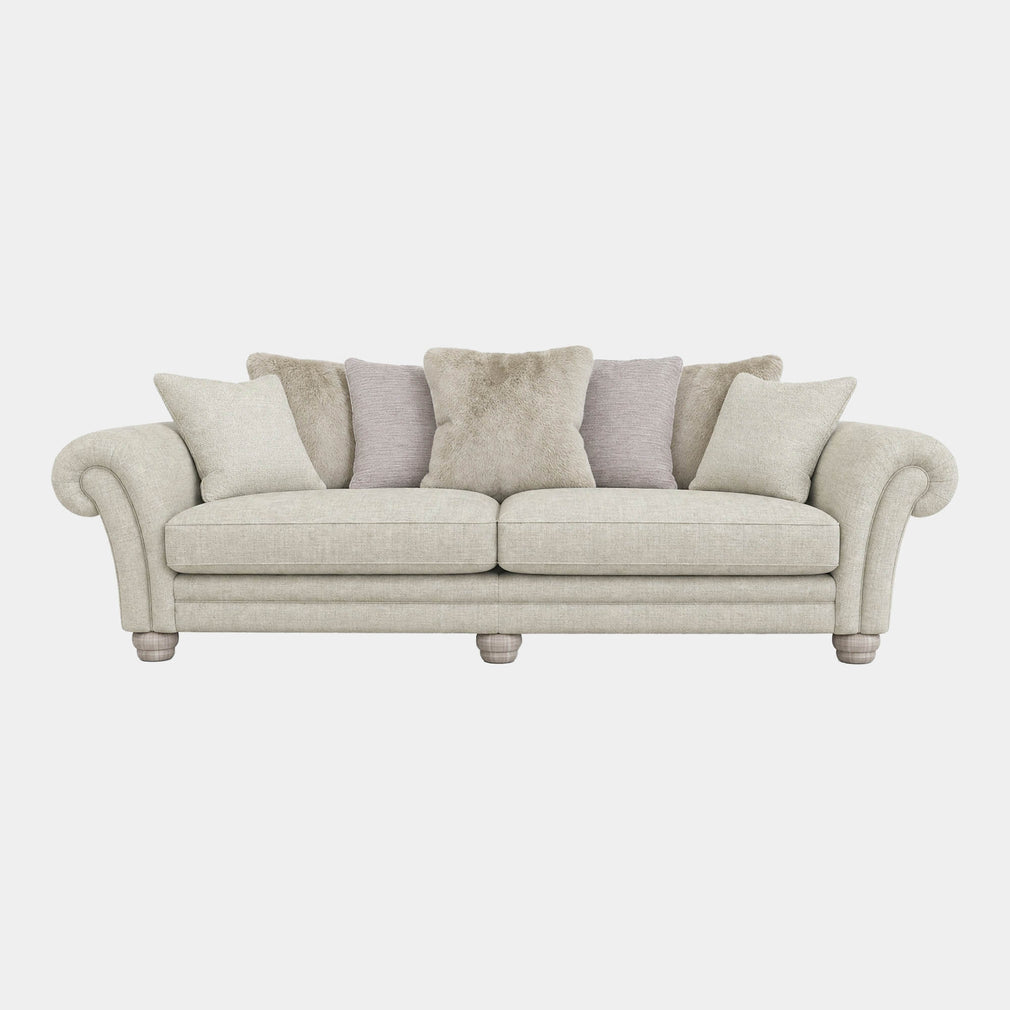 Thomasville - Pillow Back Extra Large Split Sofa, Fabric