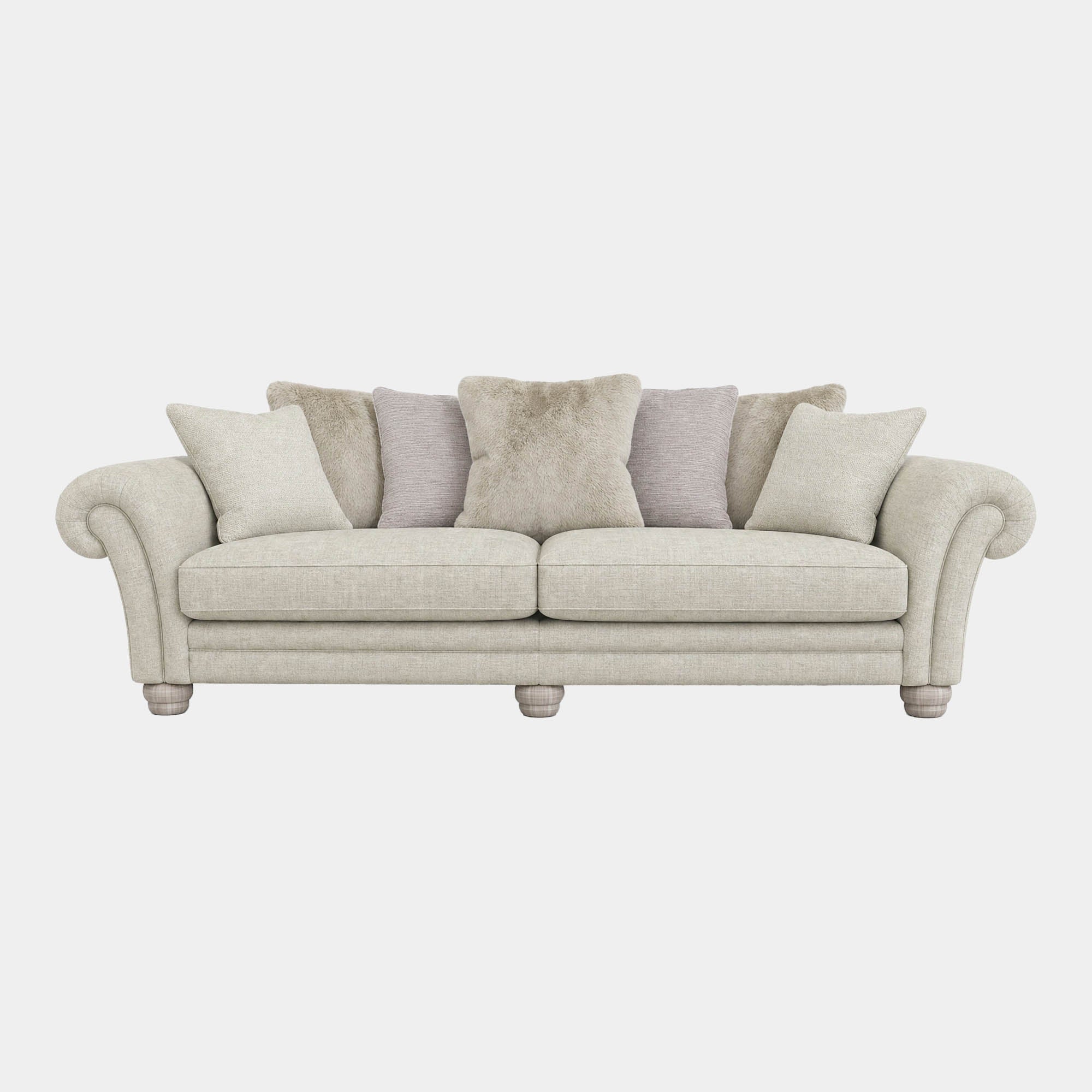 Thomasville - Pillow Back Extra Large Split Sofa, Fabric