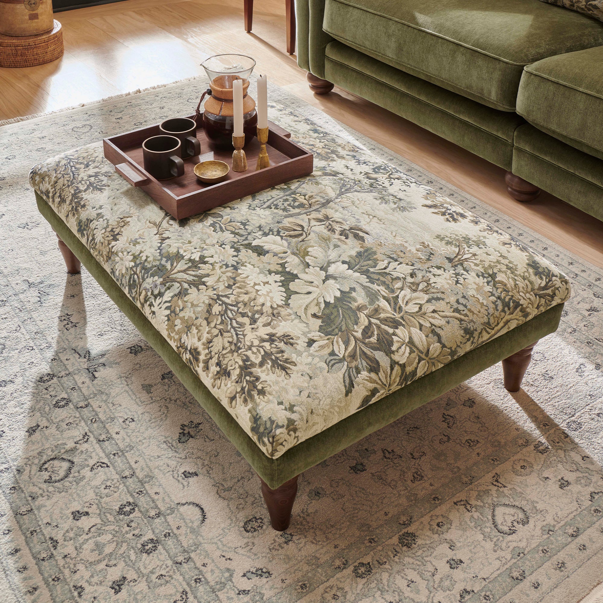 Thomasville - Bench Stool, Fabric