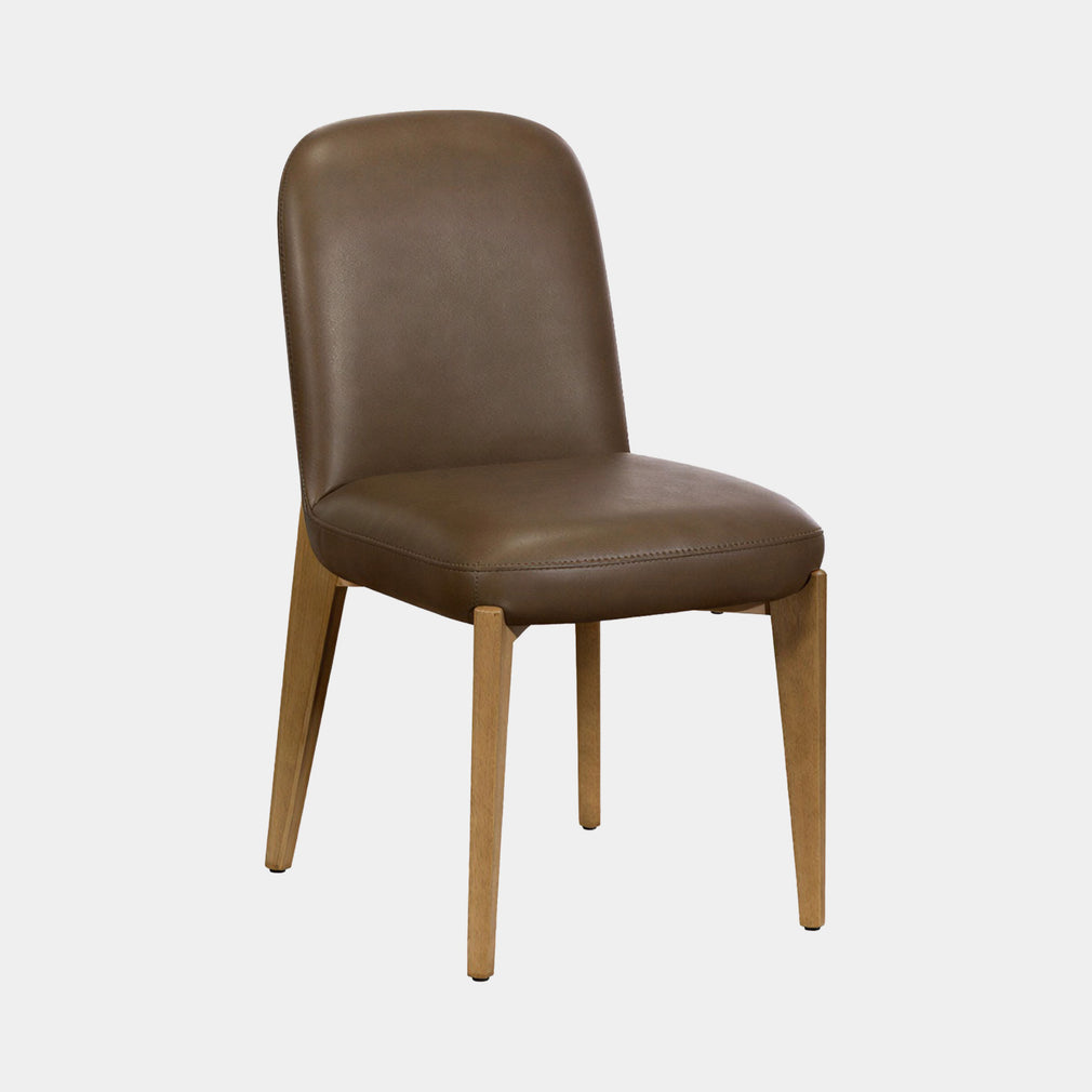 Sydney - Dining Chair, Faux Leather Taupe