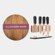 Jamie Oliver Big Love - Mango Wood Serving Board & Cheese Knife Set