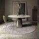 140cm Round Dining Table With GFM69 Graphite Base