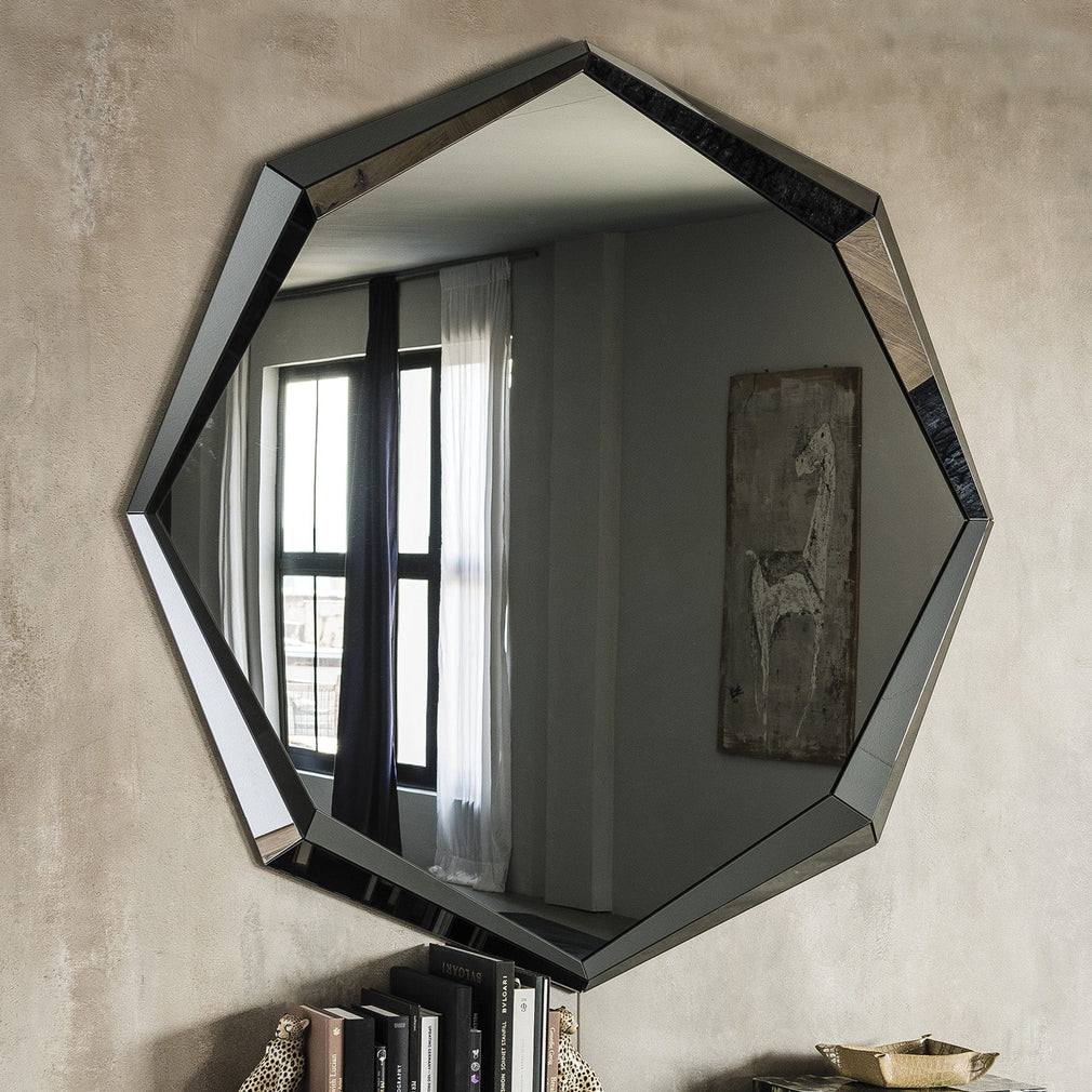 Cattelan Italia Emerald - Mirror Mirrored Smoke Grey Glass 180x100cm
