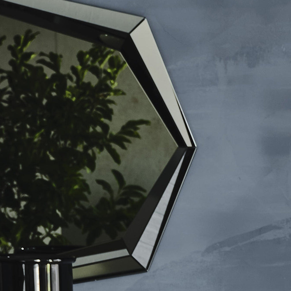 Cattelan Italia Emerald - Mirror Mirrored Smoke Grey Glass 180x100cm