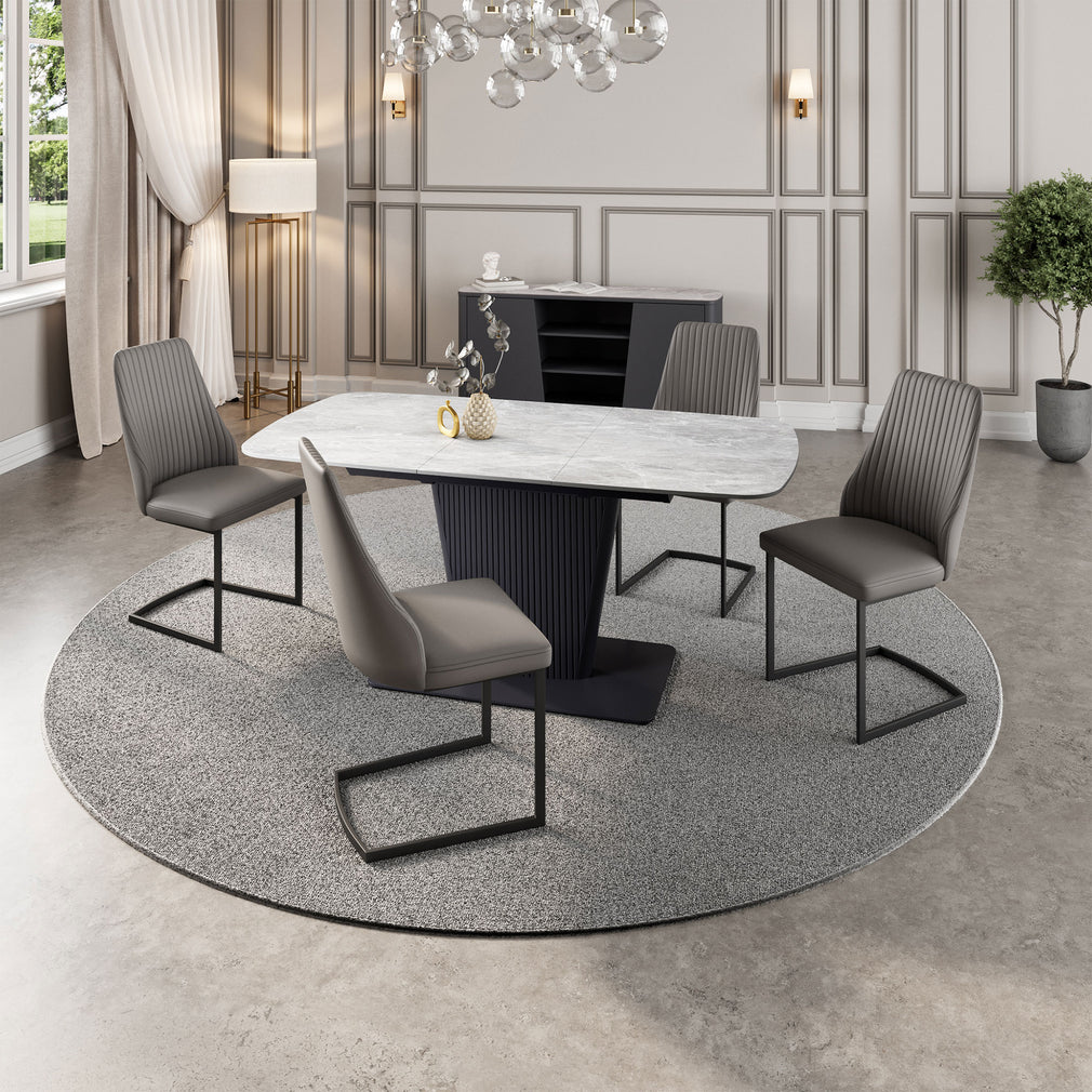 Formia - Ceramic Extending Dining Table