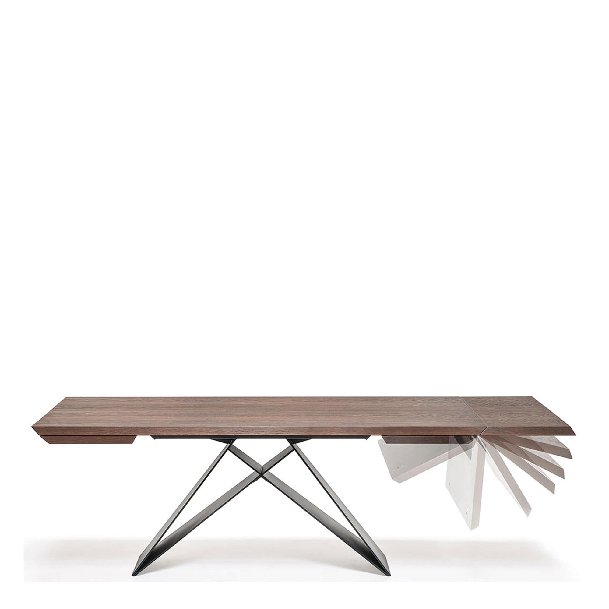Cattelan Italia Premier Wood Drive - Extending Dining Table 140 x 90cm Extends To 217cm