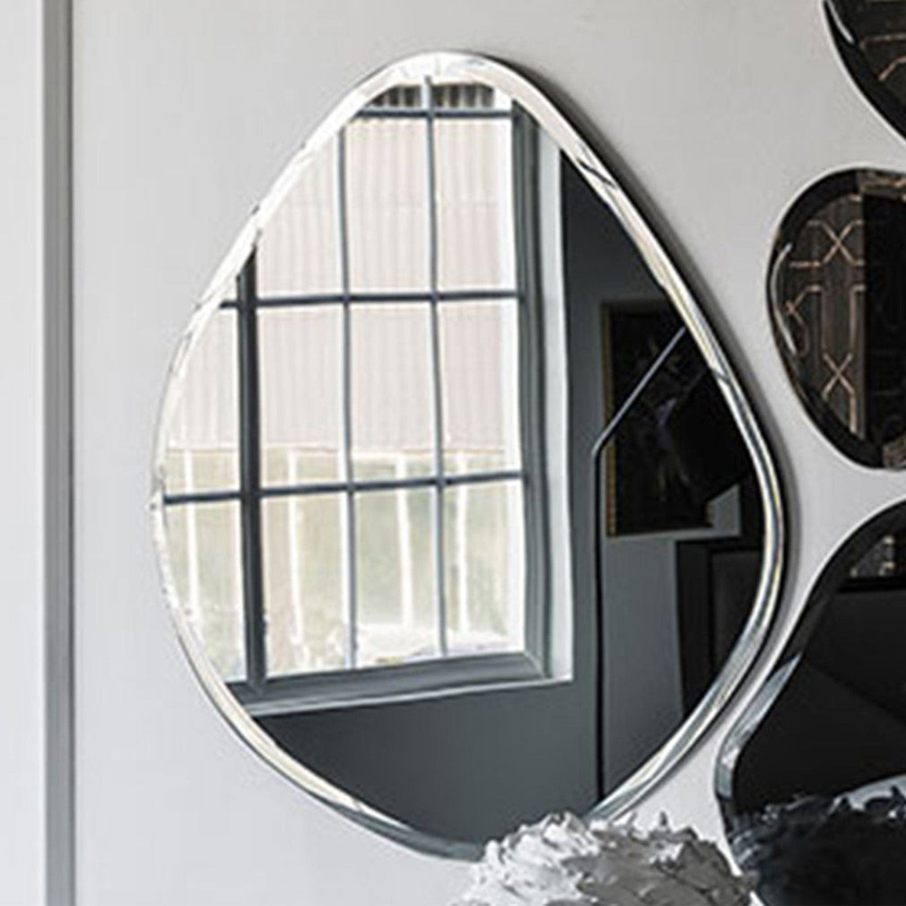 Cattelan Italia Hawaii - Bevelled Mirrored Glass Wall Mirror 34x34cm