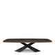 Cattelan Italia Tyron Wood - Dining Table 200cm Barrel Top With Angled Edges