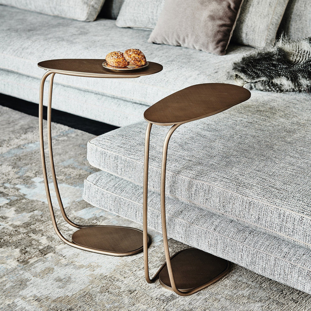 Cattelan Italia Yago - Metallic Side Table