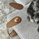 Cattelan Italia Yago - Metallic Side Table