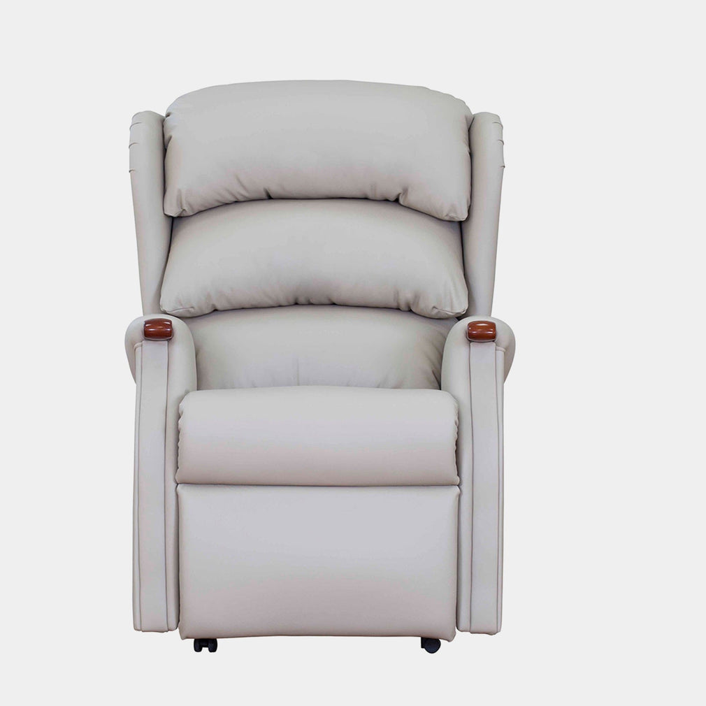New Woodstock - Fixed Chair In Leather
