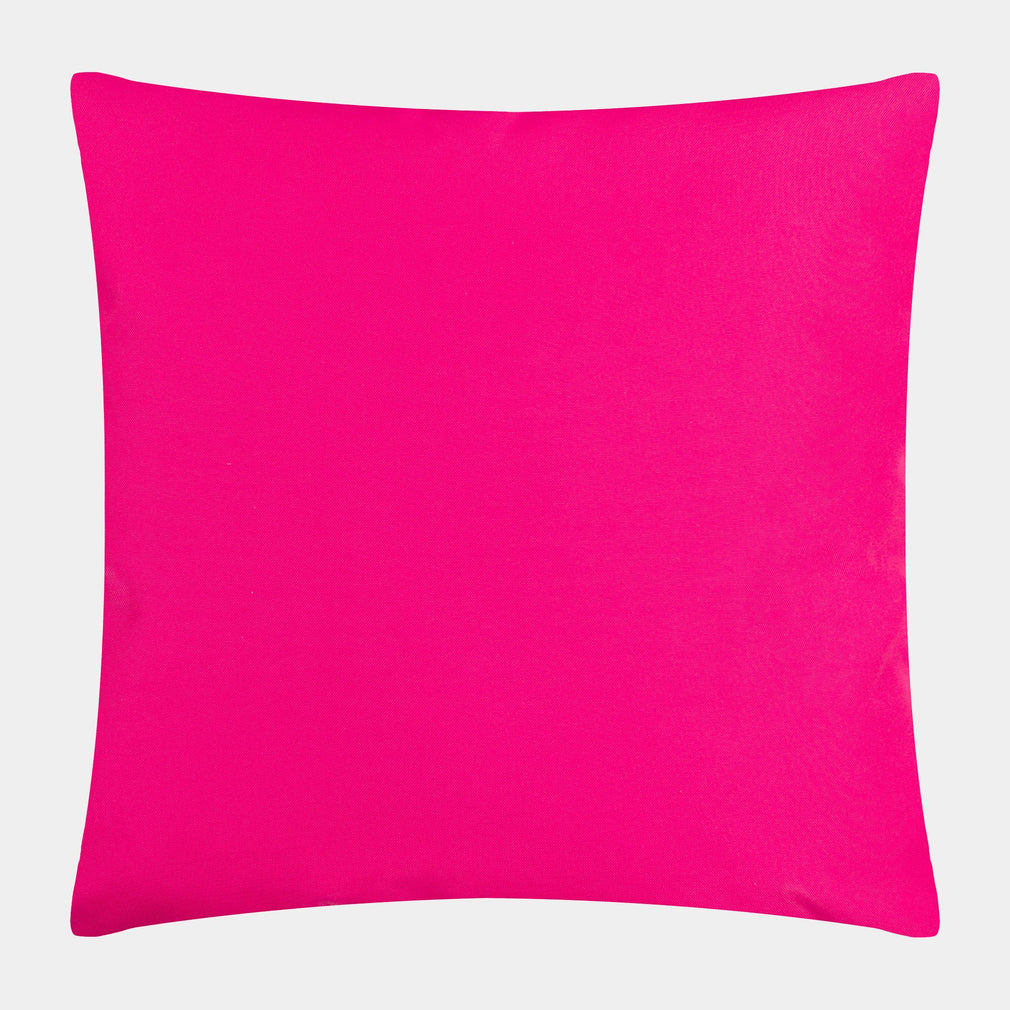 Cosmo O' Clock - Pink Outdoor Cushion 43x43cm