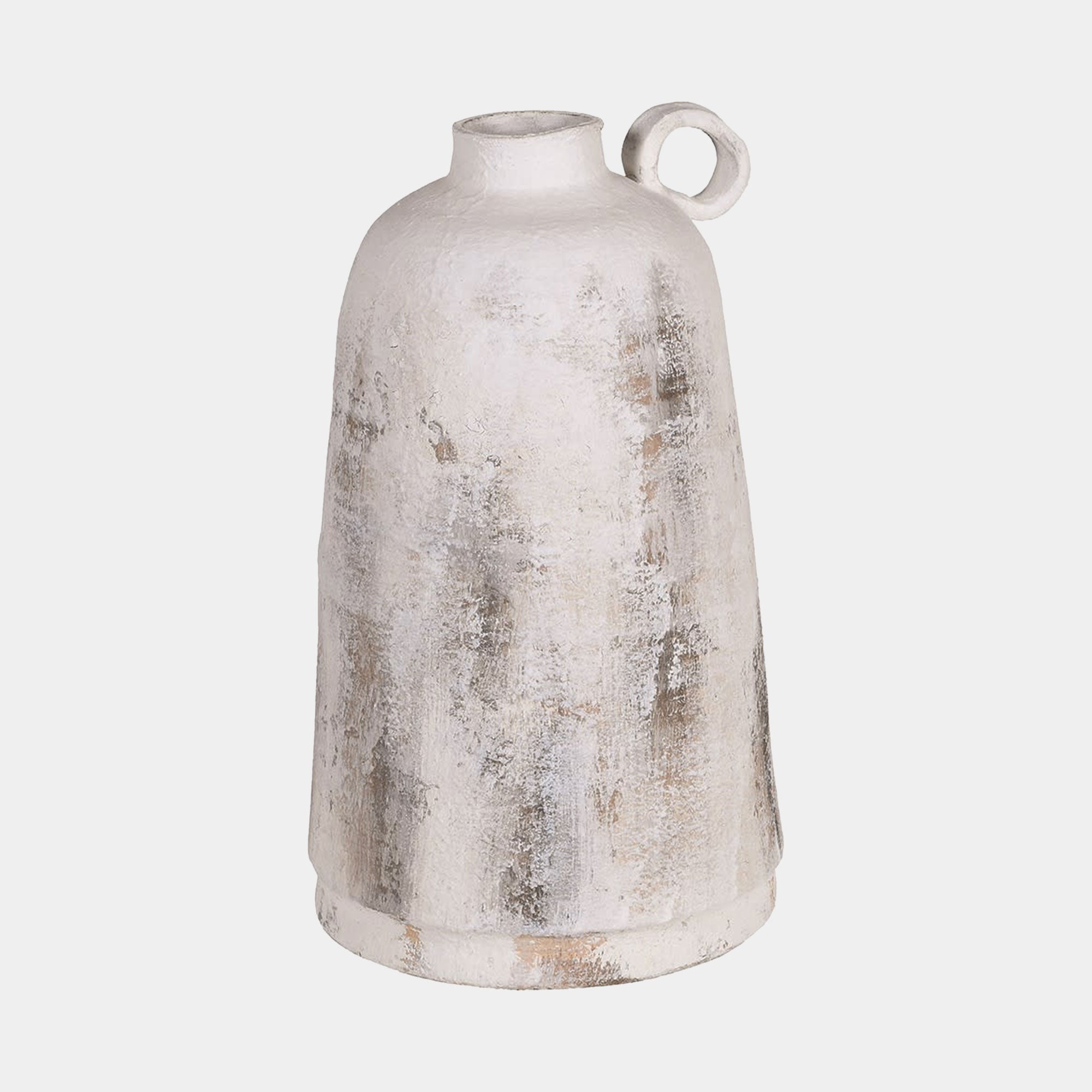 Distressed - White Vase