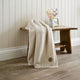 Cadenza Cream - Knitted Throw 130x170cm