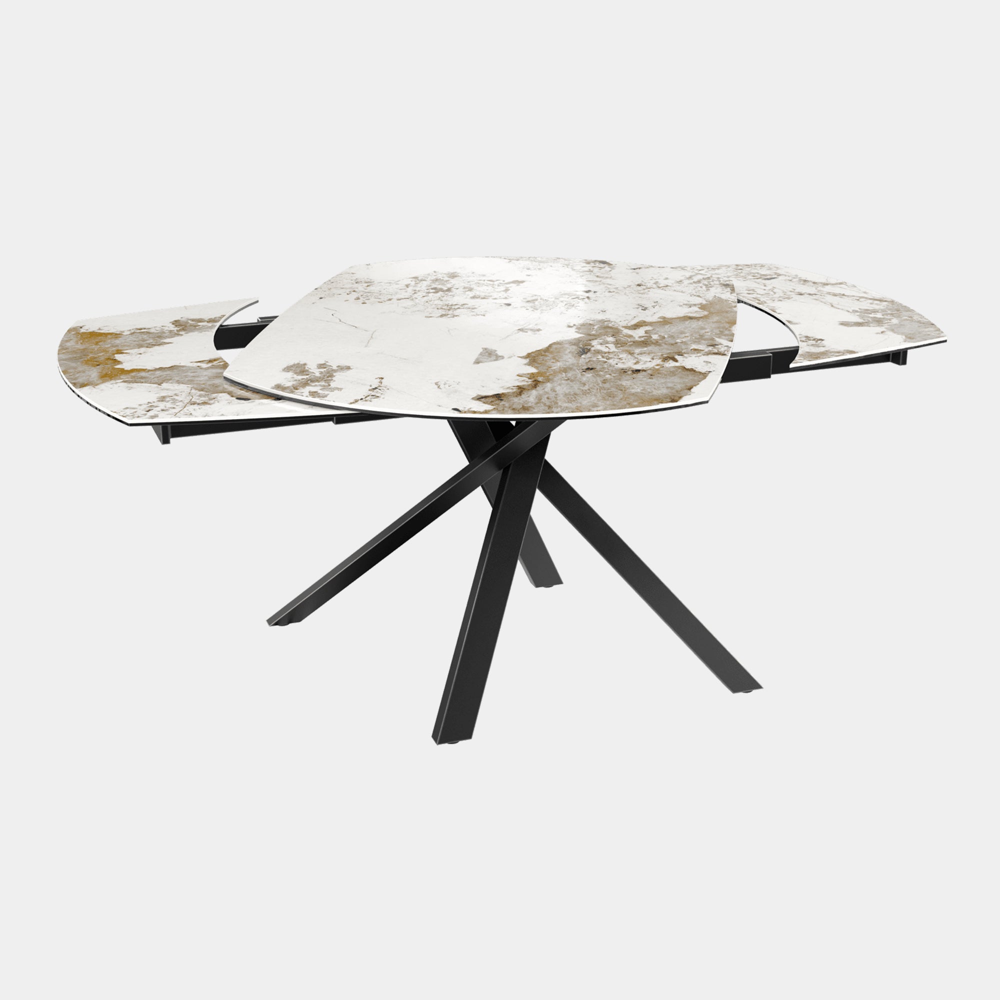 Arkansas - Marble Ceramic Finish Dining Table